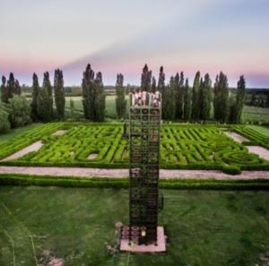 En have udenfor Casa de Campo El cerrito