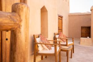 Posezení v ubytování Nomad Inn Nizwa