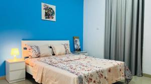 Postel nebo postele na pokoji v ubytování Newly Furnished Room in Barsha 1 Near MOE