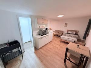 Posezení v ubytování Ferienwohnung Neroth