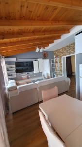 Kuhinja ili čajna kuhinja u objektu Hotel Vila Alvin & Apartments