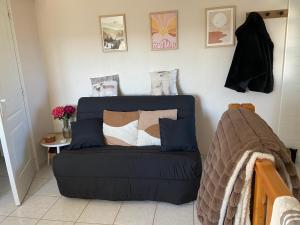 Posezení v ubytování Maison calme & paisible avec vue