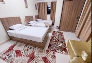 Uma cama ou camas num quarto em Tut View the pyramids