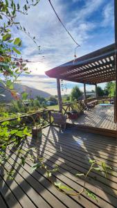 Naturlandskabet i nærheden af feriehuset