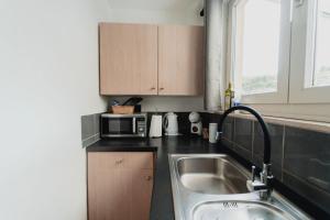 Kuchyň nebo kuchyňský kout v ubytování Appartementen met zicht op de rivier de Semois en eigen balkon + 37 fotografií