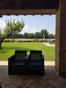 Ogród w obiekcie Agriturismo Villa al piano