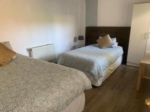 Postel nebo postele na pokoji v ubytování Casa Vitacura 12p pool snow shopping clinicas 5 dorm - 8 camas + 17 fotografií