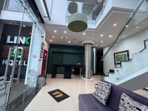 Posezení v ubytování Hotel link