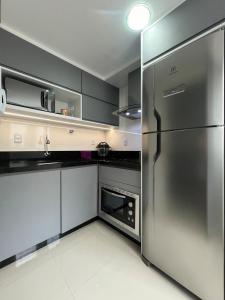 Dapur atau dapur kecil di Apartamento Central