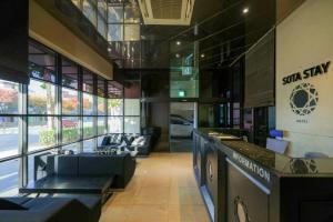 Dapur atau dapur kecil di Aank Hotel and Spa Seoul Seongsu Konkuk University