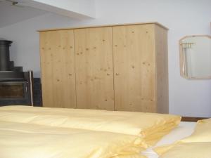 Postel nebo postele na pokoji v ubytování Ferienhaus Marian