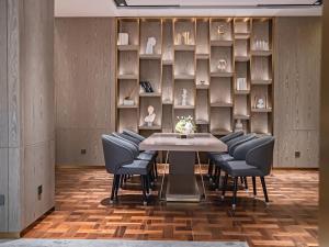 พื้นที่นั่งเล่นของ Xiangyang Station Minfa World City Yishang Plus Hotel