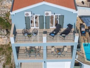 Balkón nebo terasa v ubytování Κefalonia Golden View Villa