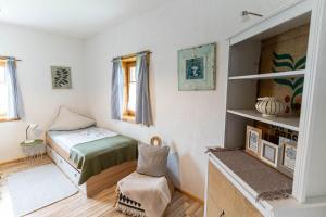 Postel nebo postele na pokoji v ubytování Haus Riedmann