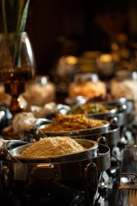 Essen im Hotel oder in der Nähe