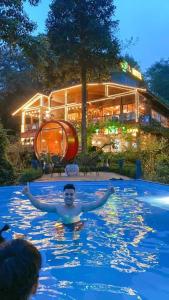 Πισίνα στο ή κοντά στο Tubotel Sapa