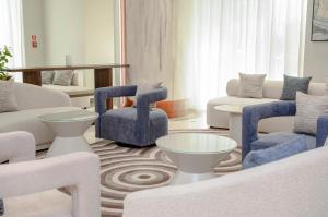 Posezení v ubytování Jannah Executive Hotel Apartments