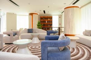 Posezení v ubytování Jannah Executive Hotel Apartments