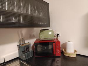 Köök või kööginurk majutusasutuses apartmán Fénix