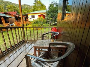 Balkón nebo terasa v ubytování ABC Chalet Tioman