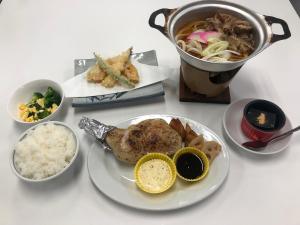日式旅馆内部或周边提供的食物