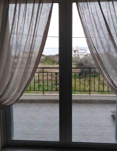 ระเบียงหรือลานระเบียงของ Alexadra's house Κάτω Αλμυρή