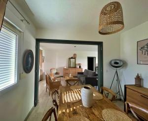 Posezení v ubytování SEMAPHORE GRAND T3 PROCHE CENTRE VILLE