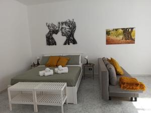 Area soggiorno di My Apulian Home in Polignano a Mare