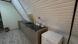 Cucina o angolo cottura di A-frame