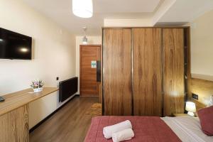 Voodi või voodid majutusasutuse Apartment in Marshall Gudauri Project toas
