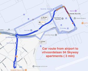 扎芬特姆Skyway airport apartments的相册照片