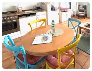 Dapur atau dapur kecil di 2 Zimmer Appartement Poseidon