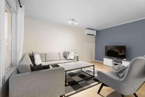 TV a/nebo společenská místnost v ubytování Lovly 3 Bedroom apartment with the view of aurora