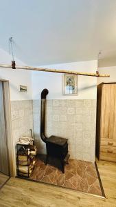 Posezení v ubytování Rodinný apartmán na Šumavě