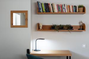 The library in Az apartmant