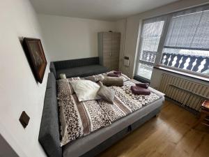Postel nebo postele na pokoji v ubytování Penzion V Kolonce + 35 fotografií