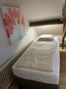 Postel nebo postele na pokoji v ubytování Landgoed Palingbeek