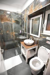 Koupelna v ubytování Hotel Sidi