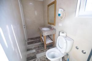 Koupelna v ubytování Hotel Sidi