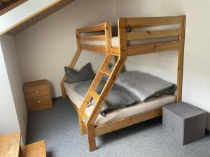 Postel nebo postele na pokoji v ubytování Ferienwohnung Masch + 36 fotografií