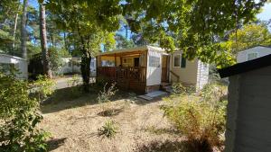 Zahrada ubytování Mobil home Camping Les Embruns 4 étoiles