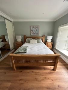 Postel nebo postele na pokoji v ubytování Drumconnick House