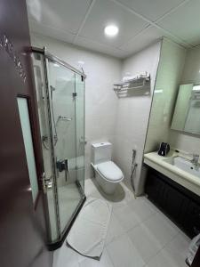 Koupelna v ubytování El khayem Hotel