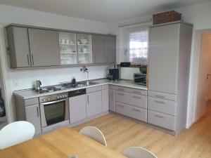 Kuchyň nebo kuchyňský kout v ubytování Haus Rosenbusch