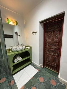 Letto o letti in una camera di Riad bab Adam