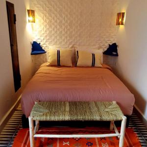 Letto o letti in una camera di Riad bab Adam