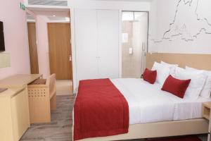 Postel nebo postele na pokoji v ubytování Hotel Happy Day