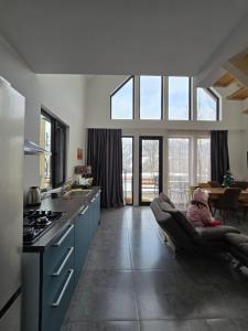 Η κουζίνα ή μικρή κουζίνα στο Chalet Weekend