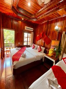 Ένα ή περισσότερα κρεβάτια σε δωμάτιο στο Soutikone1 Guesthouse