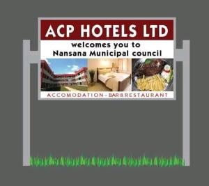 Certifikát, hodnocení, plakát nebo jiný dokument vystavený v ubytování ACP Hotel-Kigogwa
